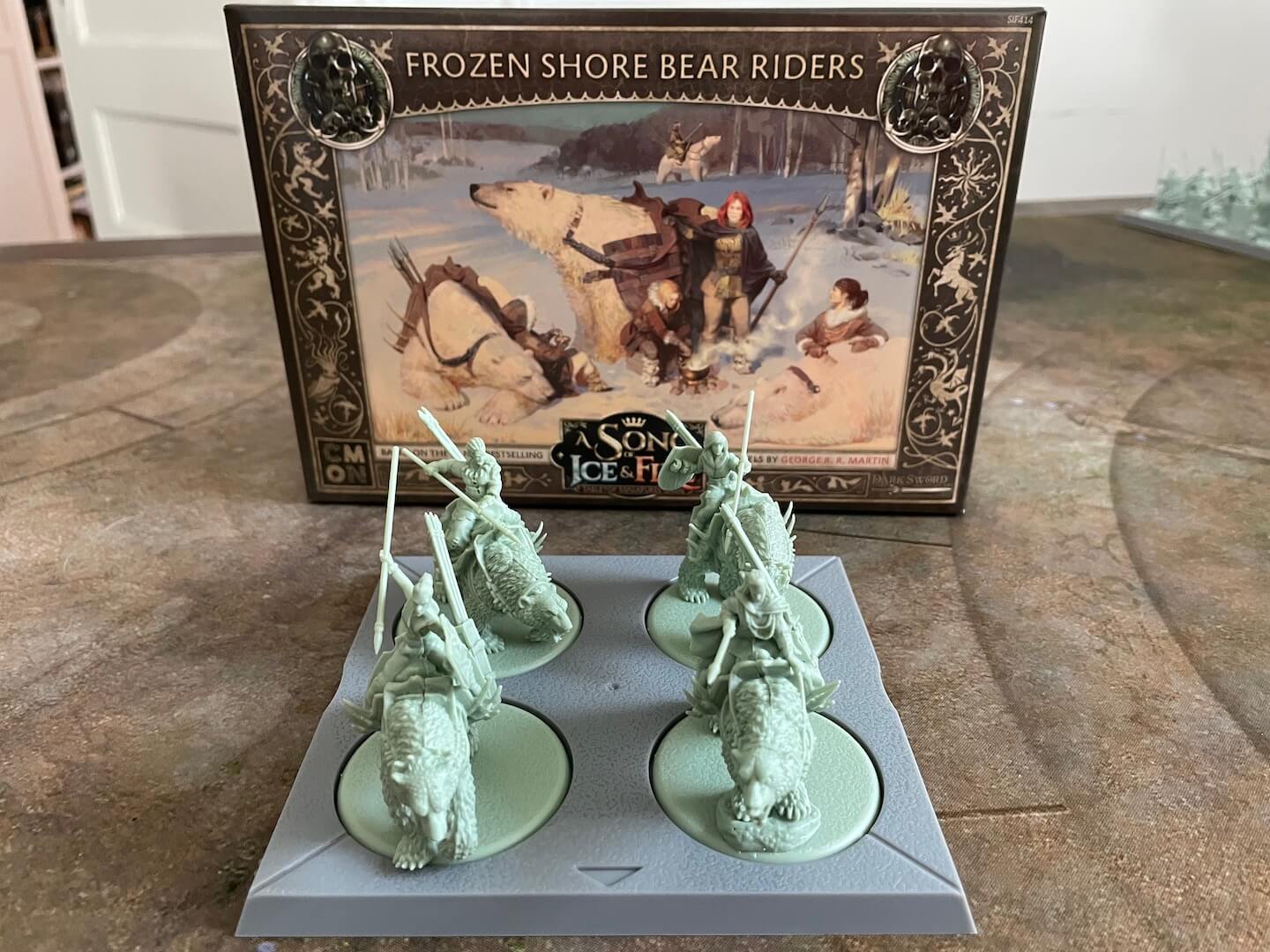 The Frozen Shore Bear Riders from A Song Of Ice And Fire Tabletop Miniatures Game